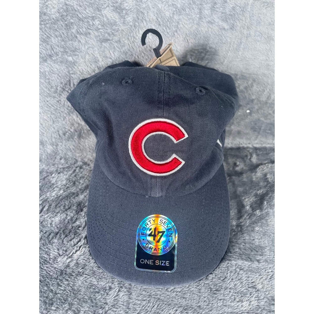 NWT 47 Brand Chicago Cubs Wrigley Field 100 Years‎ Anniversary Hat Navy Blue